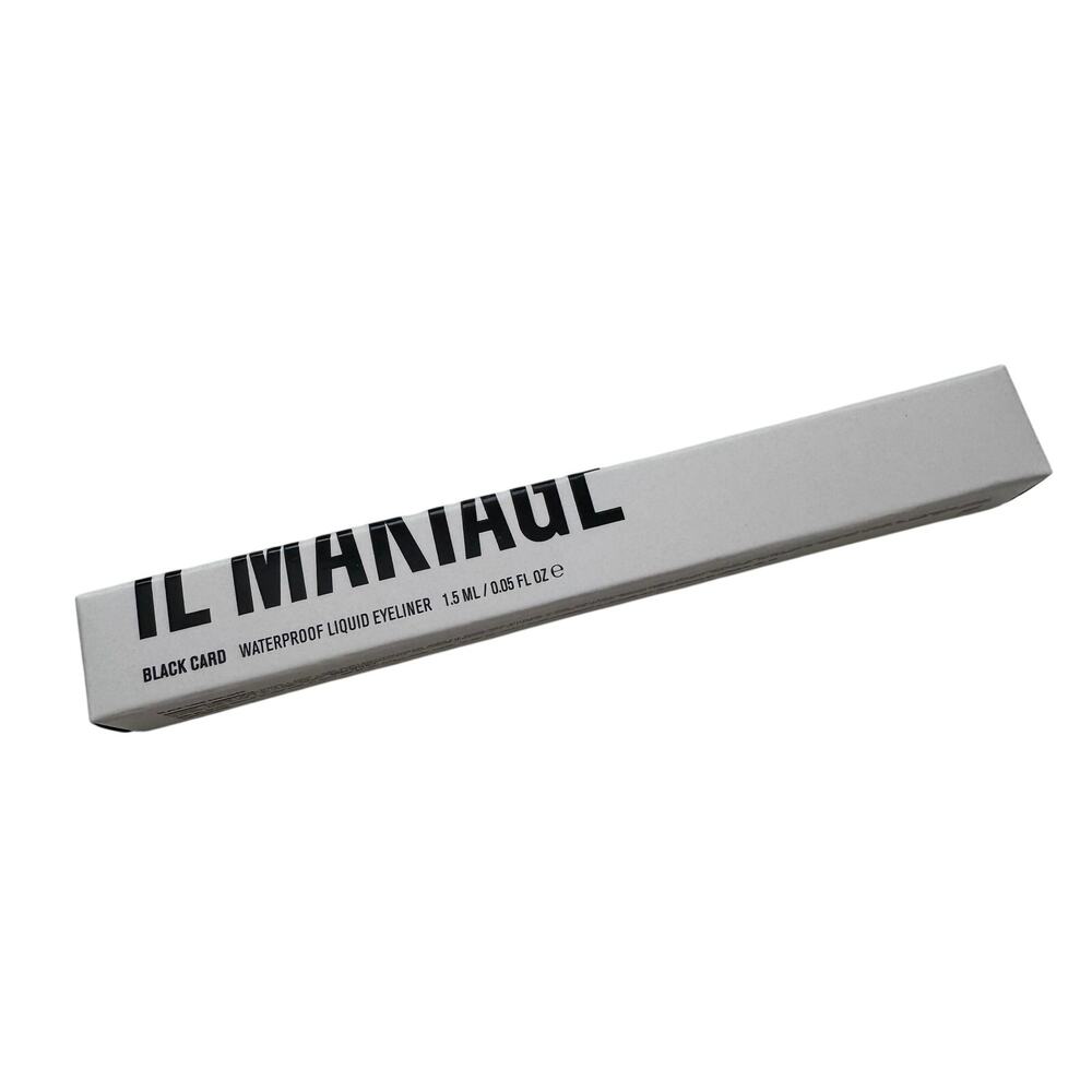 NIB Il Makiage Black Card Waterproof Liquid Eyeliner